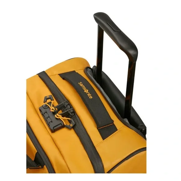 Samsonite Ecodiver 21 Expandable Tilt Carry-On Duffle YELLOW NWT